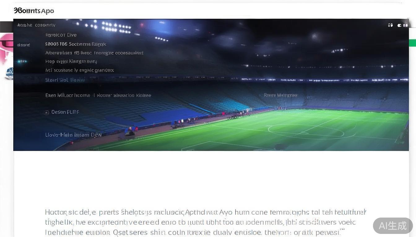 全面解析6688体育APP首页用户评论与真实体验分享指南 在如今数字娱乐日益丰富的时代,体育迷们对于便捷、实